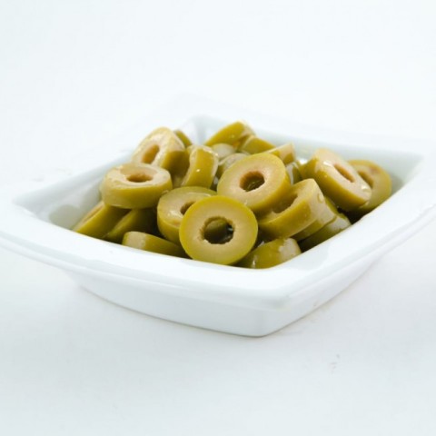 ACEITUNAS VERDES EN RODAJAS